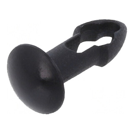 Diblu poliamidă 3,2mm x 6,4mm negru UL94V-2 | Electronic-mag.ro | Componente Electronice