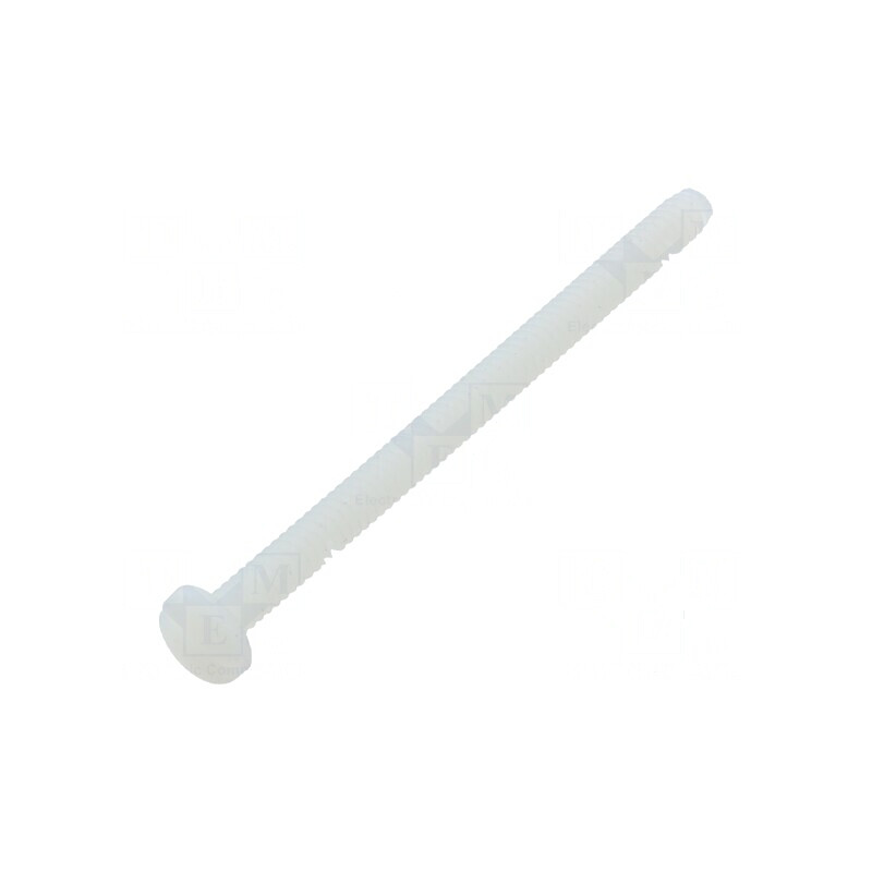 Şurub UNC 6-32 x 50,8 mm cu cap rotund crestat din poliamidă | Electronic-mag.ro | Componente Electronice Şurub UNC 6-32 x 50,8 mm cu cap rotund crestat din poliamidă | Electronic-mag.ro | Componente Electronice