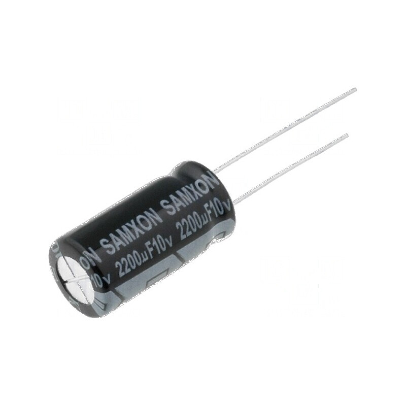 Condensator electrolitic THT 2200uF 10V 10x20mm ±20% | Electronic-mag.ro | Componente Electronice