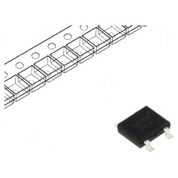 Punte redresoare monofazată Urmax 600V 1A 45A DBS SMT | Electronic-mag.ro | Componente Electronice