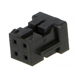 Conector cablu-cablu/PCB mufă mamă 4 PIN DF11 Pas 2mm drept | Electronic-mag.ro | Componente Electronice