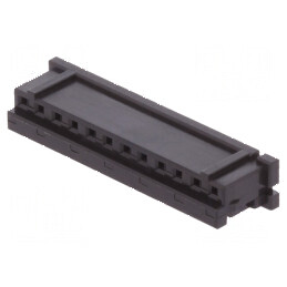 Conector cablu-cablu/PCB mufa mamă PIN 12 DF3 2mm drept | Electronic-mag.ro | Componente Electronice