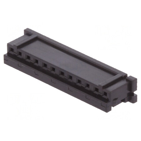 Conector cablu-cablu/PCB mufa mamă PIN 12 DF3 2mm drept | Electronic-mag.ro | Componente Electronice