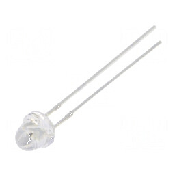 LED 5mm Albastru 2180-3000mcd 30° Convex | Electronic-mag.ro | Componente Electronice