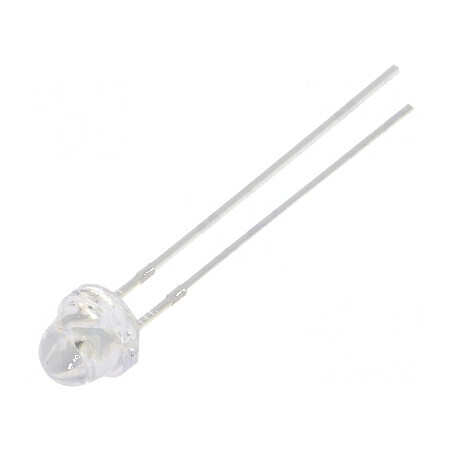 LED 5mm Albastru 2180-3000mcd 30° Convex | Electronic-mag.ro | Componente Electronice