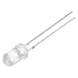 Emițător IR 5mm 30mW 30° λp max: 850nm THT 50mA 1,6÷1,8V | Electronic-mag.ro | Componente Electronice
