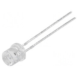 LED 5mm Verde 750-1120mcd 140° Plat | Electronic-mag.ro | Componente Electronice