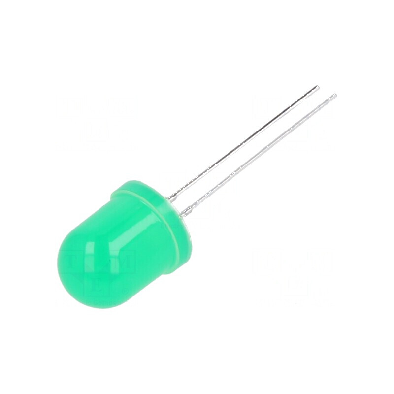 LED 10mm Verde 1800-2500mcd 50° Temperatura: -40° până la 85°C | Electronic-mag.ro | Componente Electronice LED 10mm Verde 1800-2500mcd 50° Temperatura: -40° până la 85°C | Electronic-mag.ro | Componente Electronice