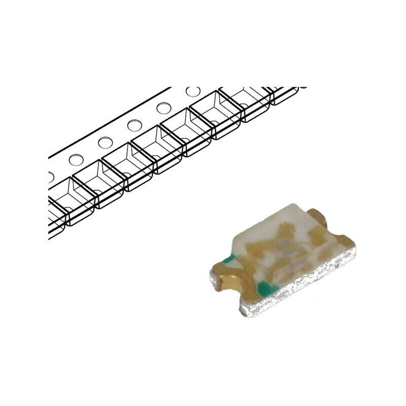 LED SMD 0603 Verde 60-180mcd 1,6x0,8x0,6mm 140° 20mA 95mW | Electronic-mag.ro | Componente Electronice LED SMD 0603 Verde 60-180mcd 1,6x0,8x0,6mm 140° 20mA 95mW | Electronic-mag.ro | Componente Electronice