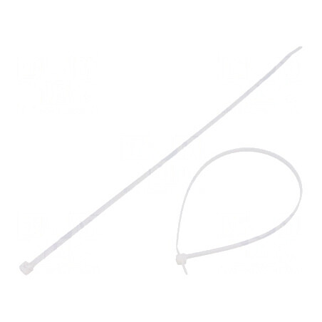 Colier de strângere poliamidă L: 290mm W: 3,7mm 178N naturală | Electronic-mag.ro | Componente Electronice