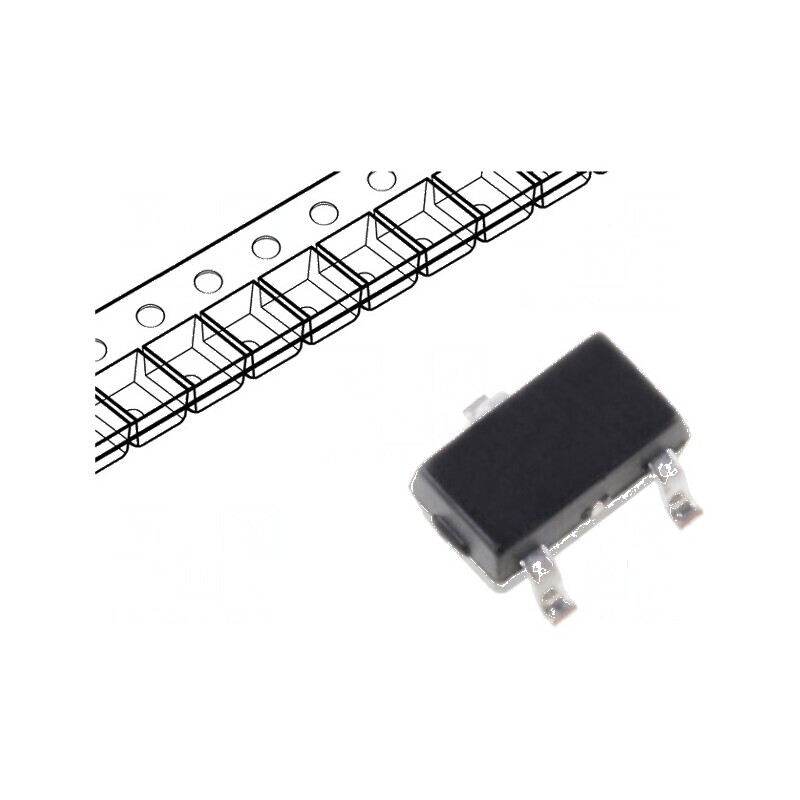 Tranzistor P-MOSFET unipolar -40V 1A 890mW SOT23 TO236AB | Electronic-mag.ro | Componente Electronice Tranzistor P-MOSFET unipolar -40V 1A 890mW SOT23 TO236AB | Electronic-mag.ro | Componente Electronice