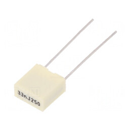 Condensator poliester 33nF 160VAC 250VDC 5mm ±5% THT R82 | Electronic-mag.ro | Componente Electronice