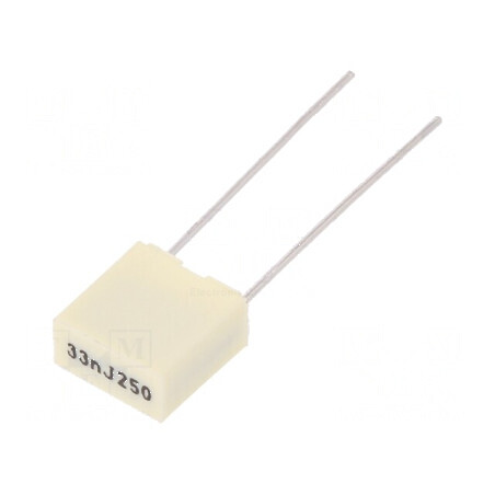 Condensator poliester 33nF 160VAC 250VDC 5mm ±5% THT R82 | Electronic-mag.ro | Componente Electronice