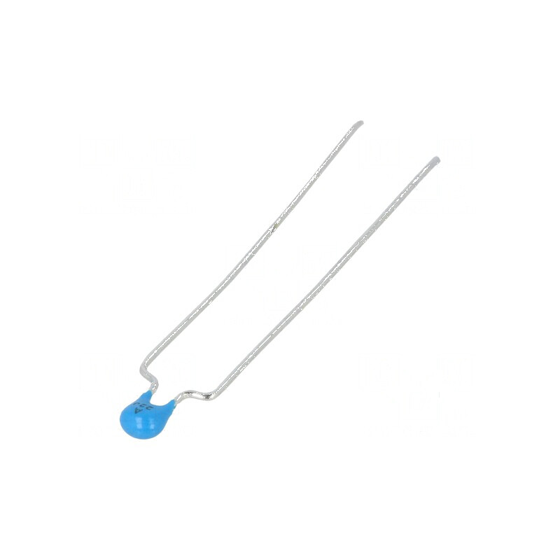 Condensator ceramic 22pF 100V C0G (NP0) ±5% THT 5mm | Electronic-mag.ro | Componente Electronice