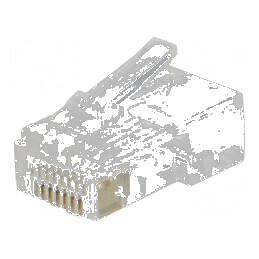 Conector RJ45 8p8c cablu IDC, mufă crimpat 8 pini | Electronic-mag.ro | Componente Electronice