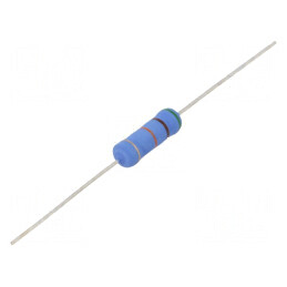 Rezistor metal oxid 51kΩ 3W ±5% Ø5,5x16mm -55÷155°C | Electronic-mag.ro | Componente Electronice