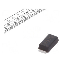 Diodă redresoare SMD 400V 1A 50us microSMA Ufmax 1,1V | Electronic-mag.ro | Componente Electronice