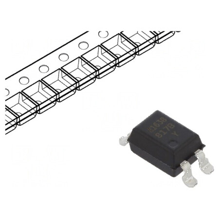 Optocuplor SMD 1 Canal, 5kV Izolație, 35V Uce, Rola | Electronic-mag.ro | Componente Electronice