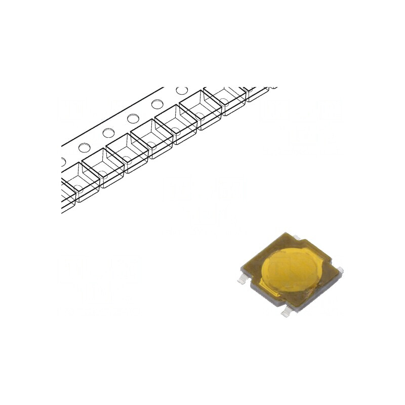 Microîntrerupător TACT SPST 0,05A 15VDC SMD 2 Pozitii | Electronic-mag.ro | Componente Electronice Microîntrerupător TACT SPST 0,05A 15VDC SMD 2 Pozitii | Electronic-mag.ro | Componente Electronice