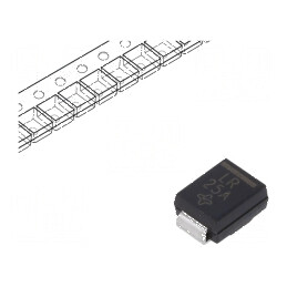 Diodă TVS 600W 19,9V 21,7A unidirecțională SMB - rolă bandă | Electronic-mag.ro | Componente Electronice