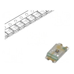 LED SMD 0603 roșie 36-85mcd 2V 20mA 62mW 1,6x0,8x0,55mm | Electronic-mag.ro | Componente Electronice