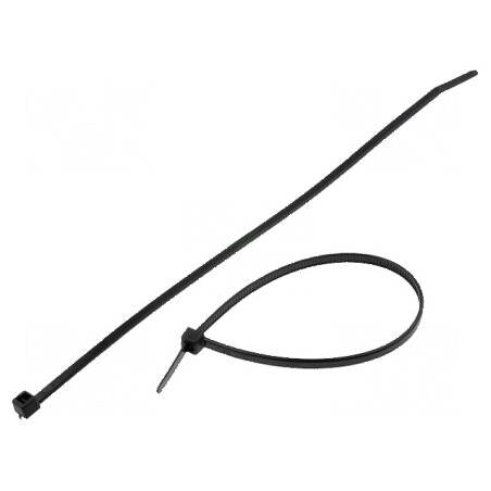Colier de strângere poliamidă 135N negru L: 190mm W: 3,5mm | Electronic-mag.ro | Componente Electronice