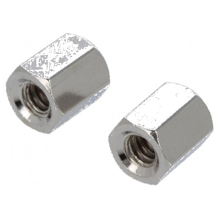 Set piuliţe D-Sub UNC 4-40, 2 bucăți, 6mm | Electronic-mag.ro | Componente Electronice