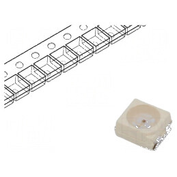 LED SMD PLCC2 roșie 71-138(typ) 180mcd 3,5x2,8x1,75mm 60° | Electronic-mag.ro | Componente Electronice