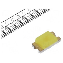 LED SMD 0603 alb rece 7000K 5mA 2,7÷3,15V | Electronic-mag.ro | Componente Electronice