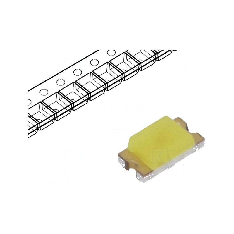 LED SMD 0603 alb rece 7000K 5mA 2,7÷3,15V | Electronic-mag.ro | Componente Electronice LED SMD 0603 alb rece 7000K 5mA 2,7÷3,15V | Electronic-mag.ro | Componente Electronice