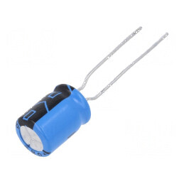 Condensator electrolitic THT 100uF 50VDC ±20% 10000h | Electronic-mag.ro | Componente Electronice