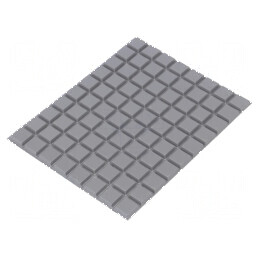 Picioruş autoadeziv gri poliuretan 3mm Duritate Shore 70 | Electronic-mag.ro | Componente Electronice