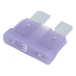 Siguranţă auto 3A 32VDC 19mm ATOF | Electronic-mag.ro | Componente Electronice