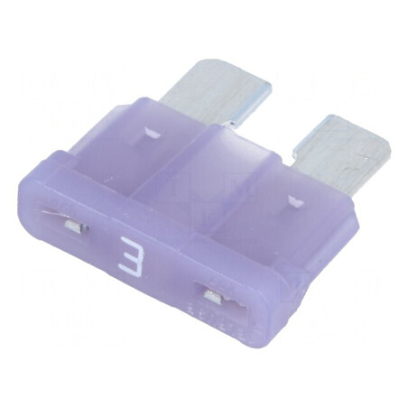 Siguranţă auto 3A 32VDC 19mm ATOF | Electronic-mag.ro | Componente Electronice