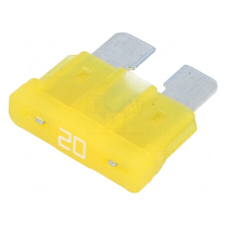 Siguranţă auto 20A 32VDC 19mm ATOF | Electronic-mag.ro | Componente Electronice