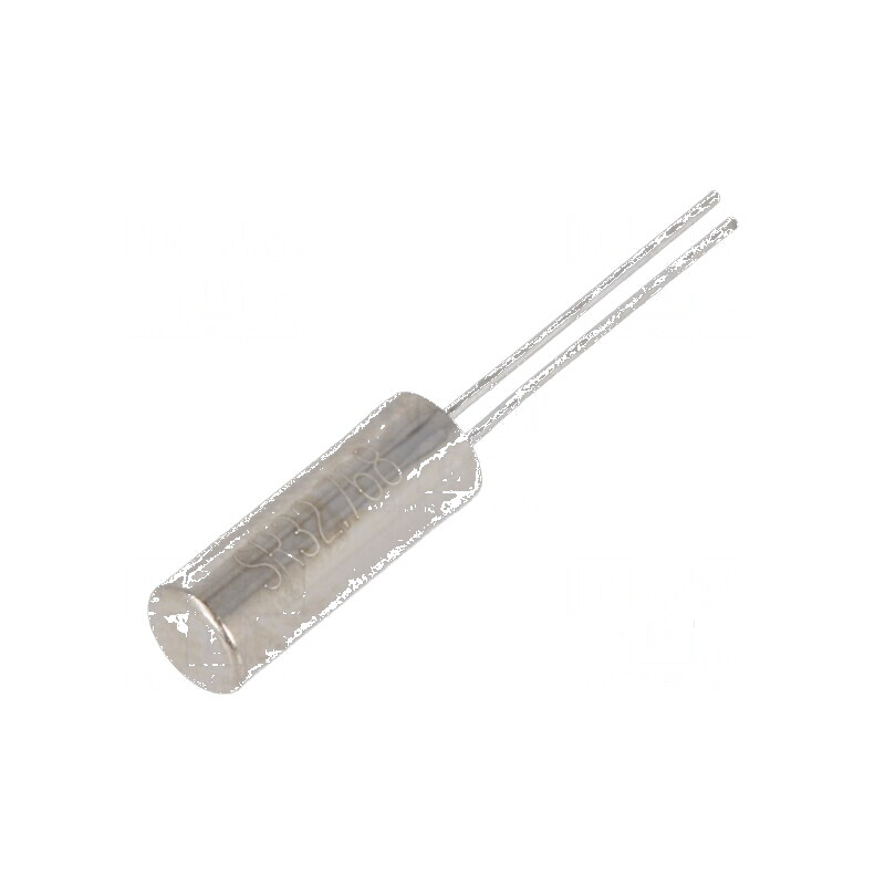 Rezonator cu cuarț 32,768kHz ±20ppm 12,5pF THT TC38 Ø3x8mm | Electronic-mag.ro | Componente Electronice
