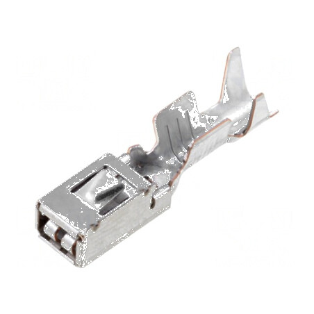 Pin mamă cositorit 1÷2,5mm2 16AWG÷13AWG MPQ cu cablu crimpat | Electronic-mag.ro | Componente Electronice