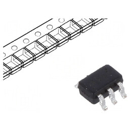 Tranzistor N-MOSFET 20V 0,7A 190mW SC70-6 x2 | Electronic-mag.ro | Componente Electronice