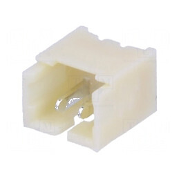 Conector cablu-placă soclu tată 1,25mm 2 PIN THT 125V 1A | Electronic-mag.ro | Componente Electronice