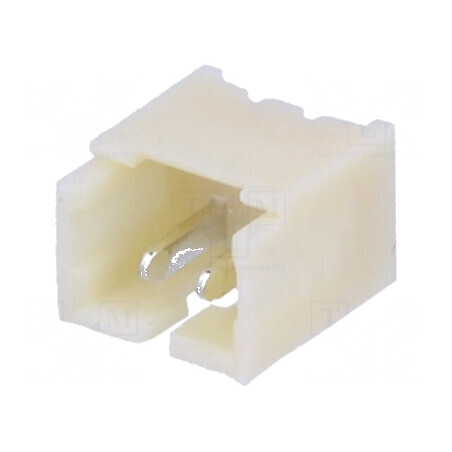 Conector cablu-placă soclu tată 1,25mm 2 PIN THT 125V 1A | Electronic-mag.ro | Componente Electronice