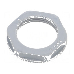 Piuliță M25 poliamidă 32mm gri cu filet metric 1,5 | Electronic-mag.ro | Componente Electronice