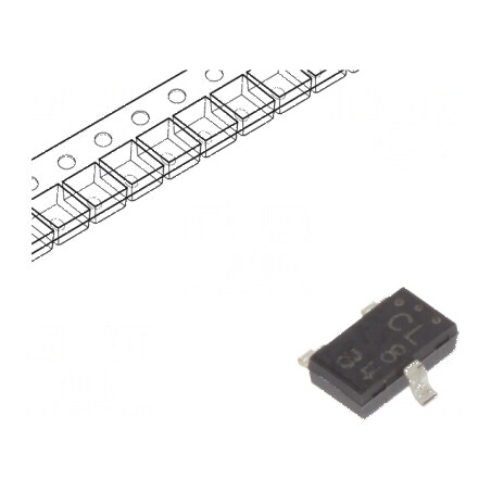 Tranzistor NPN bipolar 30V 0,7A 0,7W SOT23 | Electronic-mag.ro | Componente Electronice
