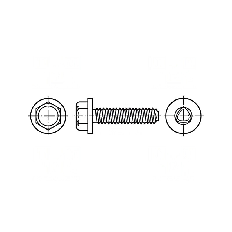 Şurub 6x10 Hexagonal Oţel Călit Zincat ISO 1479 | Electronic-mag.ro | Componente Electronice