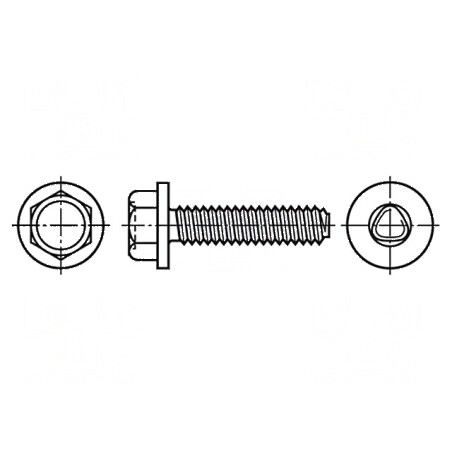Şurub 6x10 Hexagonal Oţel Călit Zincat ISO 1479 | Electronic-mag.ro | Componente Electronice