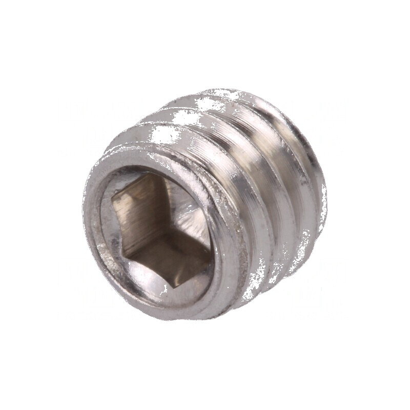Şurub M6x5 fără cap imbus HEX 3mm oțel inoxidabil A2 | Electronic-mag.ro | Componente Electronice