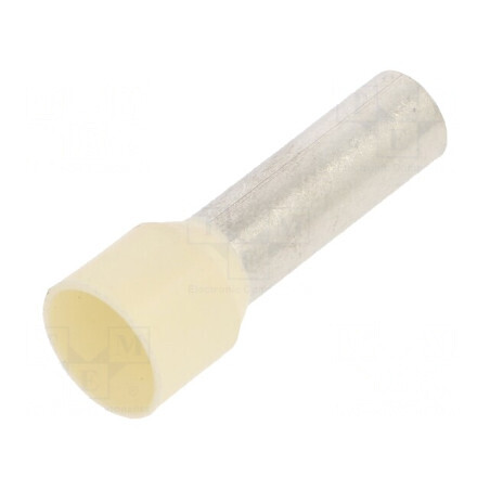 Vârf tub de capăt izolată cupru 16mm2 18mm cositorit crimpat | Electronic-mag.ro | Componente Electronice