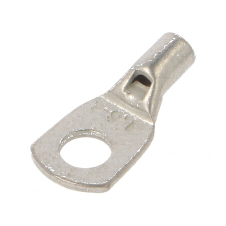 Vârf inelar tubular M4 1,5mm² crimpat neizolat | Electronic-mag.ro | Componente Electronice
