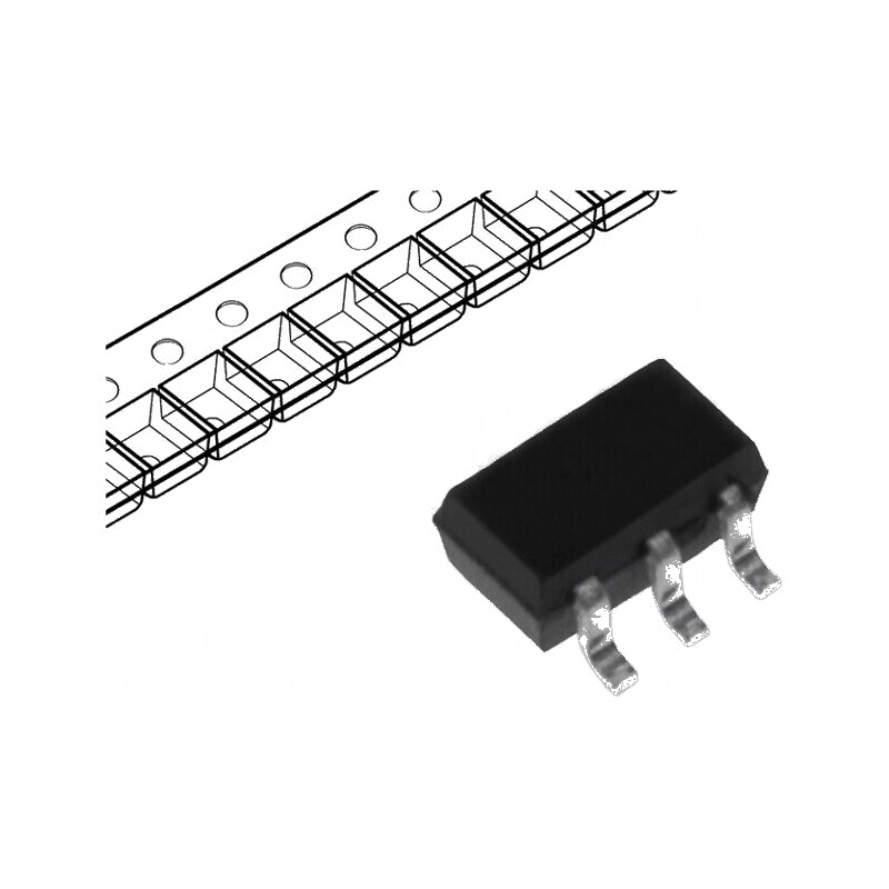 Tranzistor N/P-MOSFET unipolar 20V 0,95A 0,5W | Electronic-mag.ro | Componente Electronice Tranzistor N/P-MOSFET unipolar 20V 0,95A 0,5W | Electronic-mag.ro | Componente Electronice