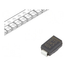Diodă Schottky SMD 45V 1,5A SMA - Redresor în bandă | Electronic-mag.ro | Componente Electronice