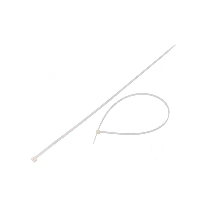 Colier de strângere poliamidă 450mm, 4,8mm, 215,5N | Electronic-mag.ro | Componente Electronice